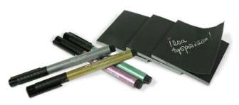 Viestilappu Post-It musta