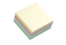 Viestilappukuutio 76x76mm 4-väriä FSC