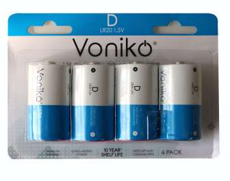 Voniko Ultra D/LR20 1,5V 18400mAh