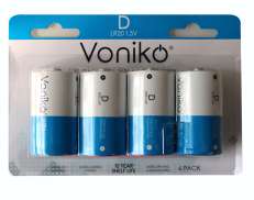 Voniko Ultra D/LR20 1,5V 18400mAh.
