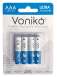 Voniko Ultra AAA/LR03 1,5V 1300mAh.