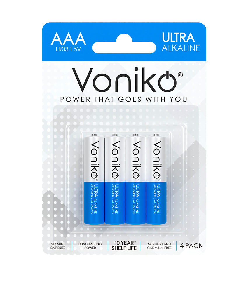 Voniko Ultra AAA/LR03 1,5V 1300mAh