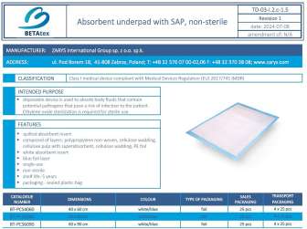 Vuodesuoja imukykyinen 60x90cm