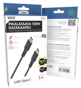 Wave 100w Datakaapeli 3m