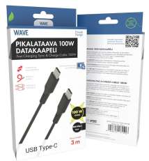 Wave 100w Datakaapeli 3m