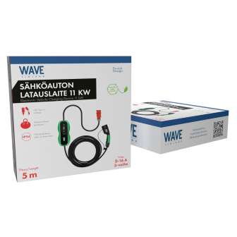 Wave EV 3-vaiheinen sähköauton lataus-