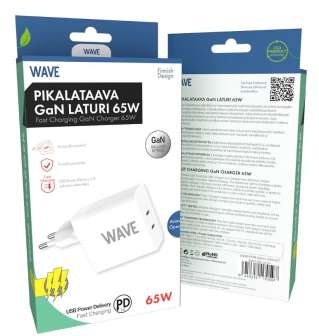 WAVE GaN-verkkolaturi 65W