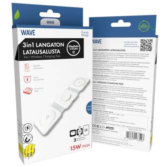Wave Qi 3in1 Langaton latausalusta