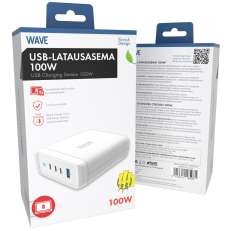 Wave USB-latausasema 100W