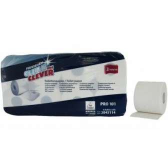 WC-paperi 3-krs valkoinen