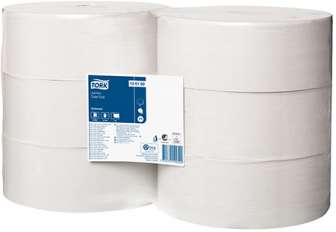 Tork Jumbo WC-paperi 1-krs T1 2400ark/rll 6rll/sk