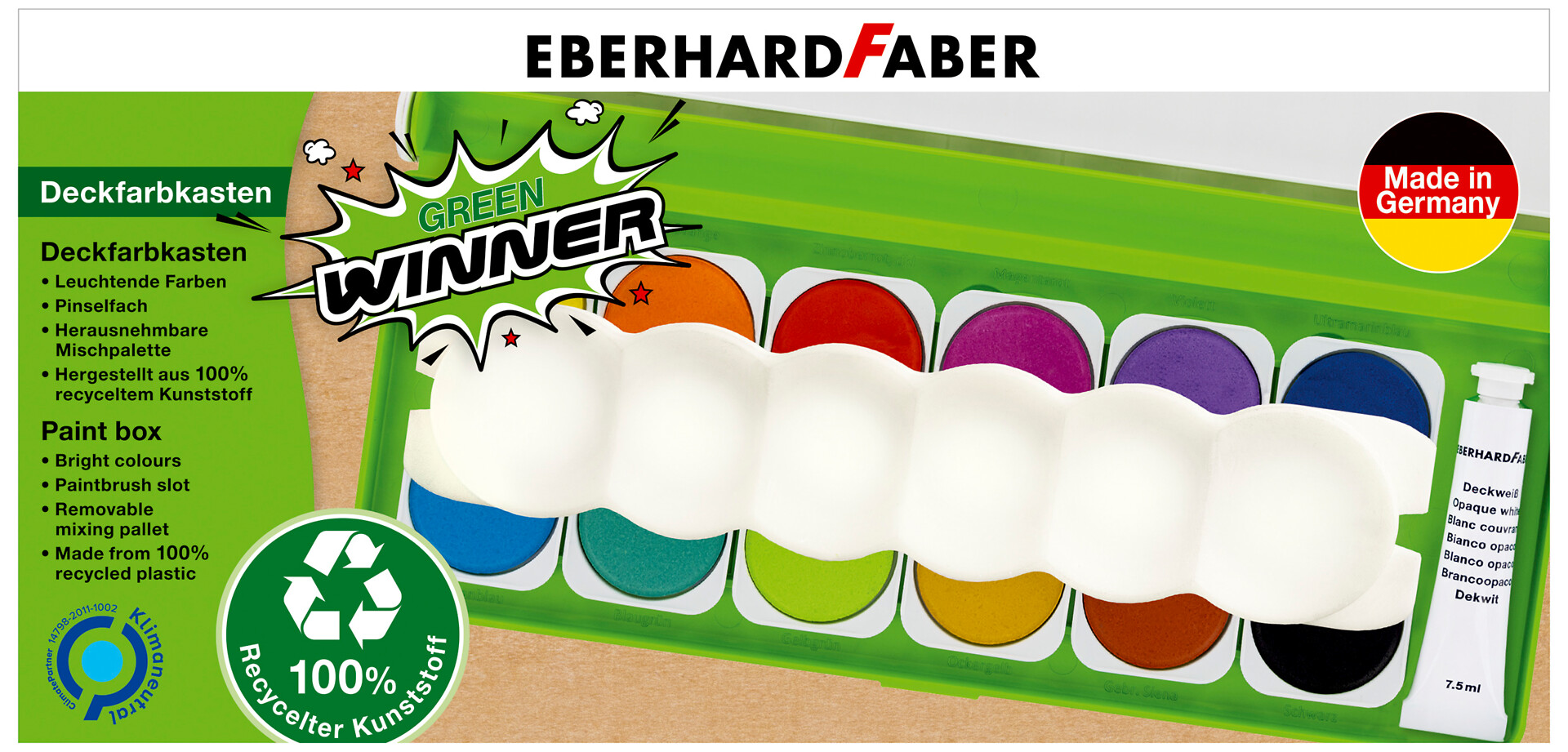 Winner Green vesivärit