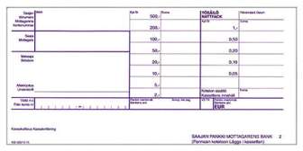 Yösäilölomake Euro 3-os.