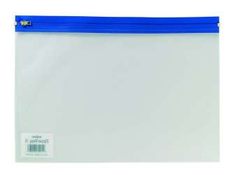 Zippa Bag A4 kirkas/värilajitelma